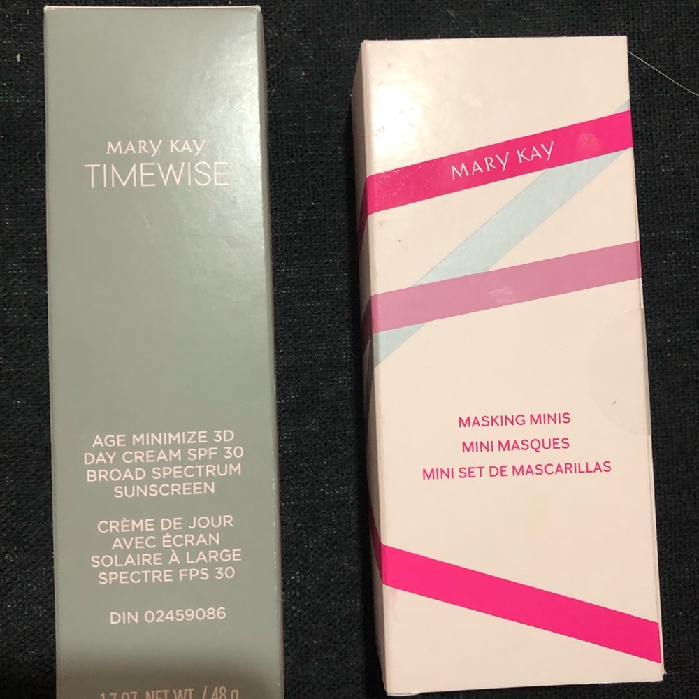 Mary Kay Masking mini,s & Day cream NIB! ( oily)